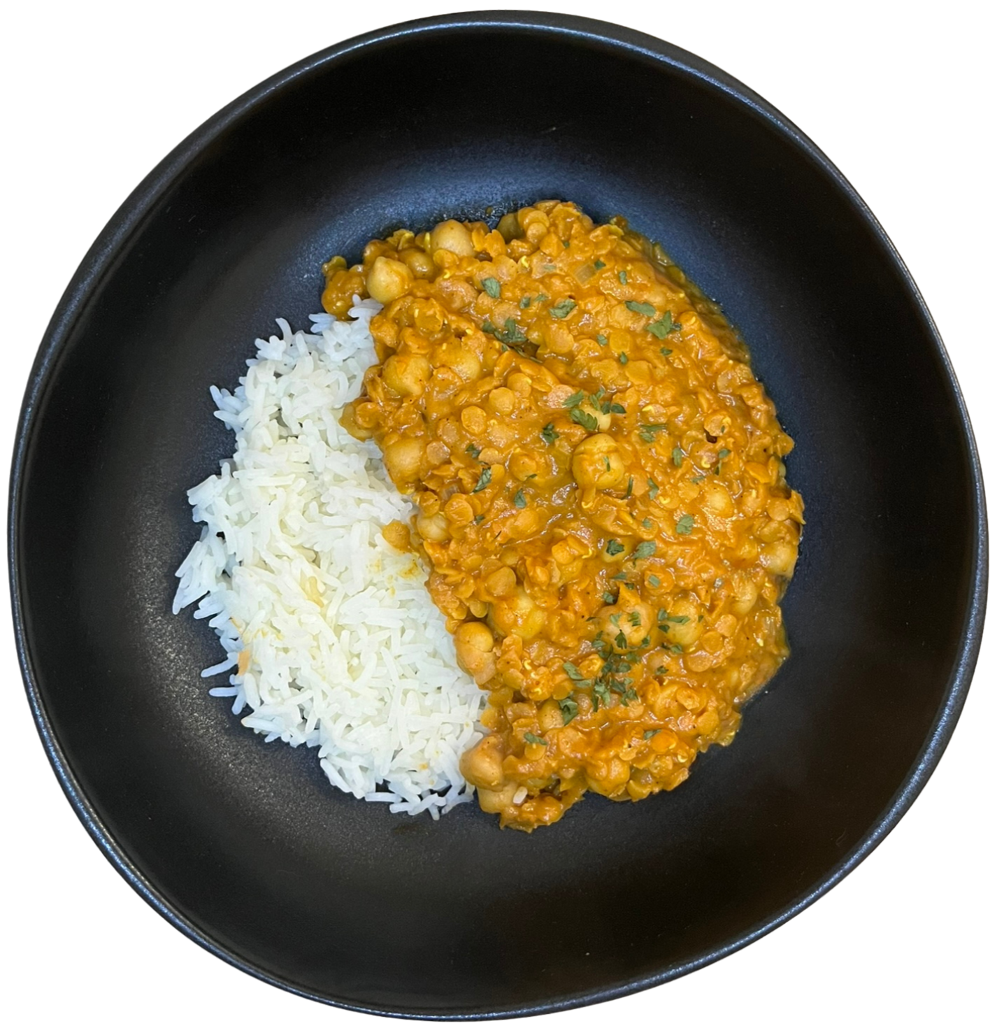 Curry lentilles corail et pois chiches 🥦