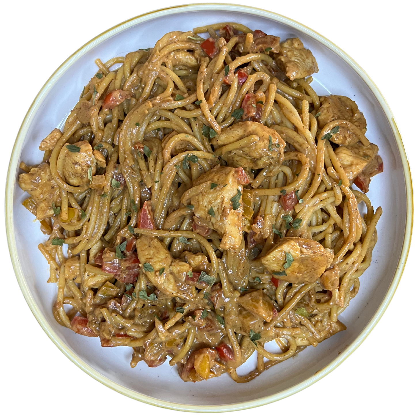 Spaghettis façon fajitas