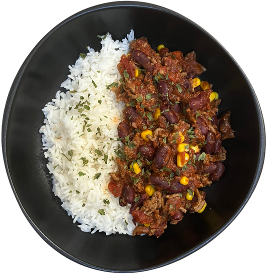 Riz chili con carne