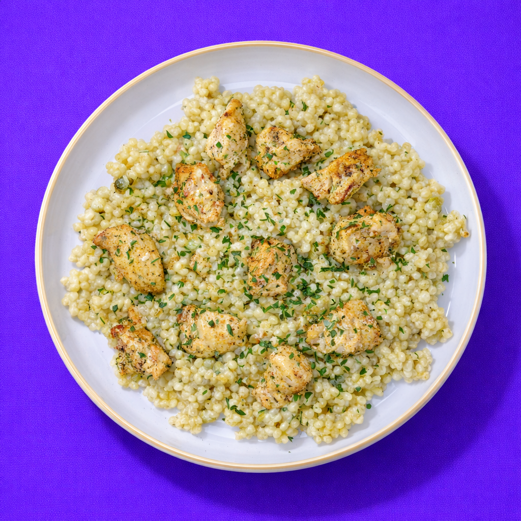 Pastina alfredo au poulet