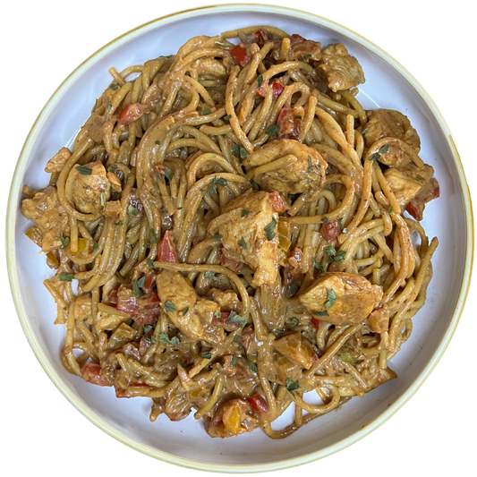 Spaghettis façon fajitas