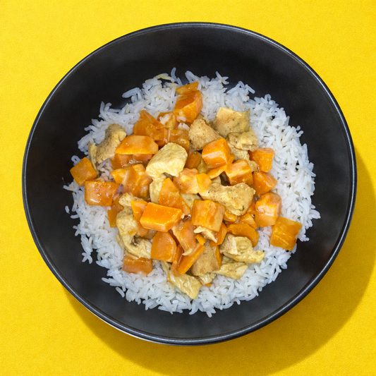Curry de dinde et patates douces – repas sportif frais SPEAT Poitiers